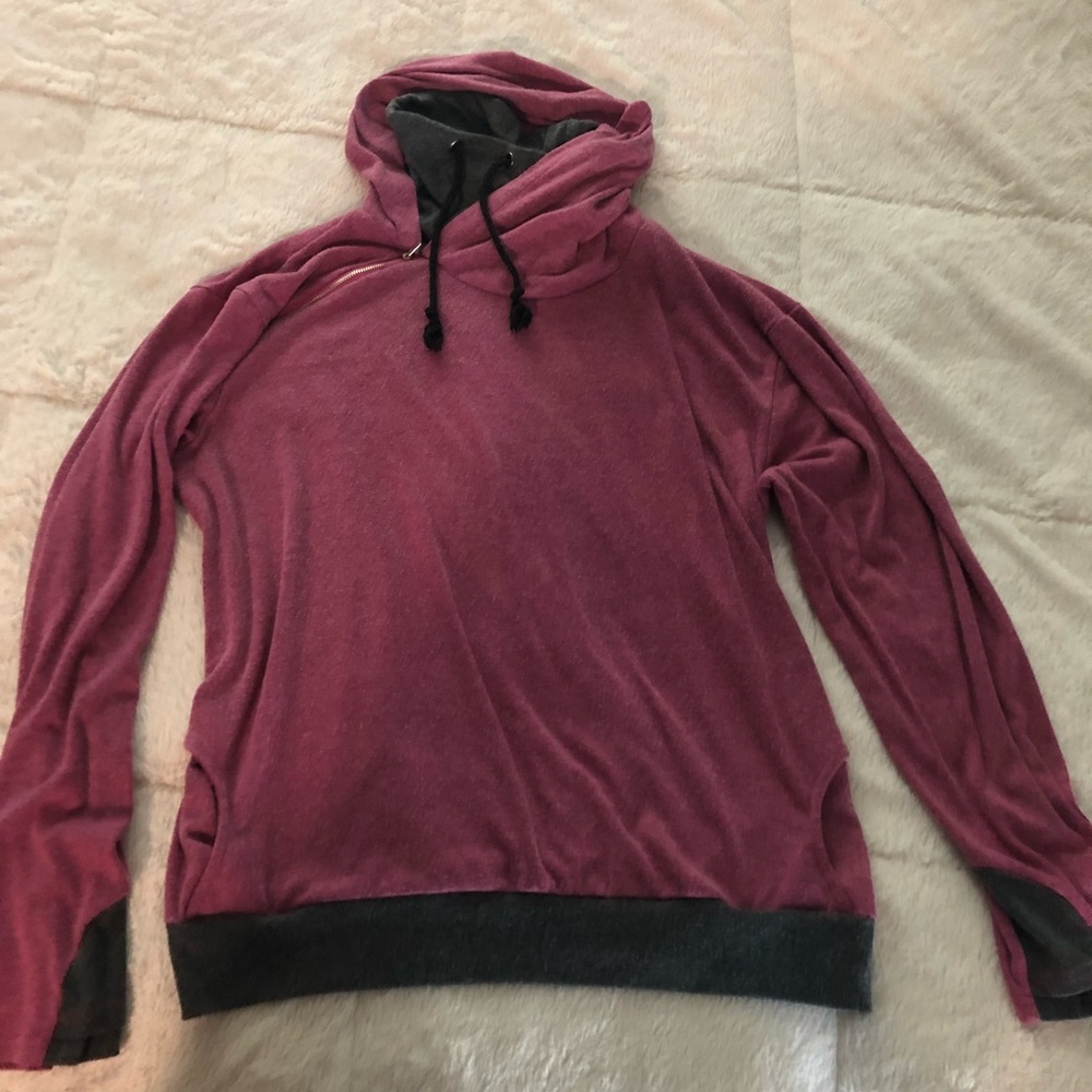 Layered sweatshirt!